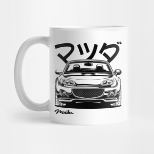 Miata MX-5 Line Art Mug